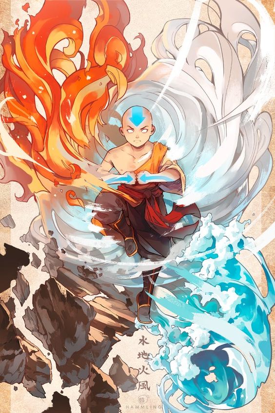 11. Personagens do Árbaro: Fogo, Água, Terra e Ar
