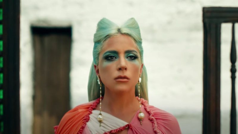 Fotografia colorida de Lady Gaga